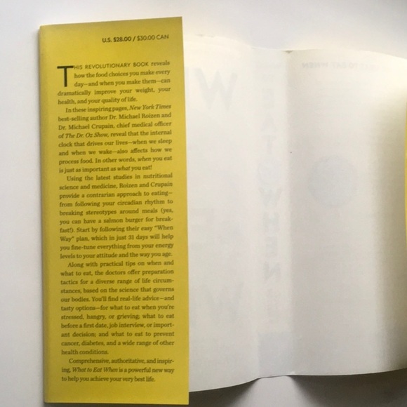 What To Eat When hardcover book over 300‎ pages - Picture 3 of 14